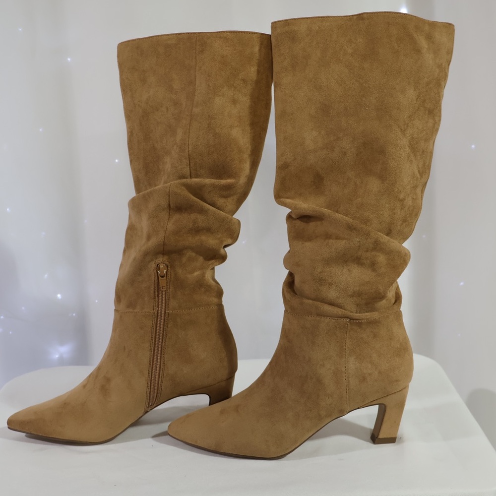 Tan Knee-High Boots (tags missing)